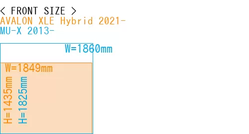 #AVALON XLE Hybrid 2021- + MU-X 2013-